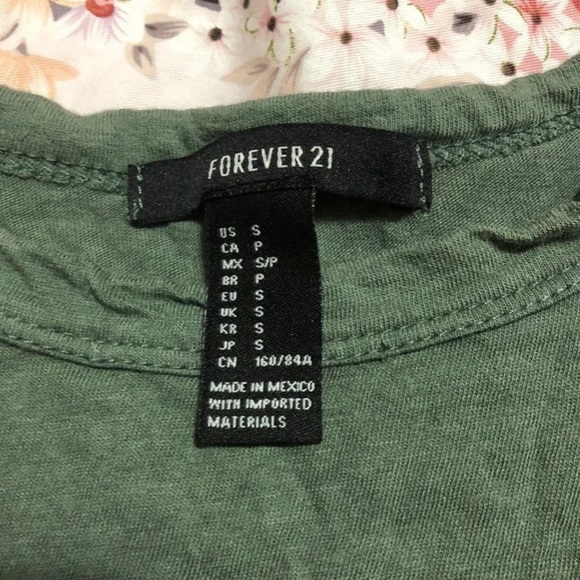 forever 21 cactus patch tshirt - Picture 3 of 4